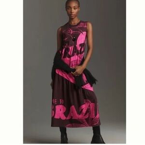 Farm Rio cotton maxi dress